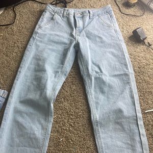 Light Wash Baggy Jeans